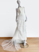 Load image into Gallery viewer, AUGUSTA JONES BRIDAL BUSTIER &amp; SKIRT WITH TULLE ORGANZA OVERLAY
