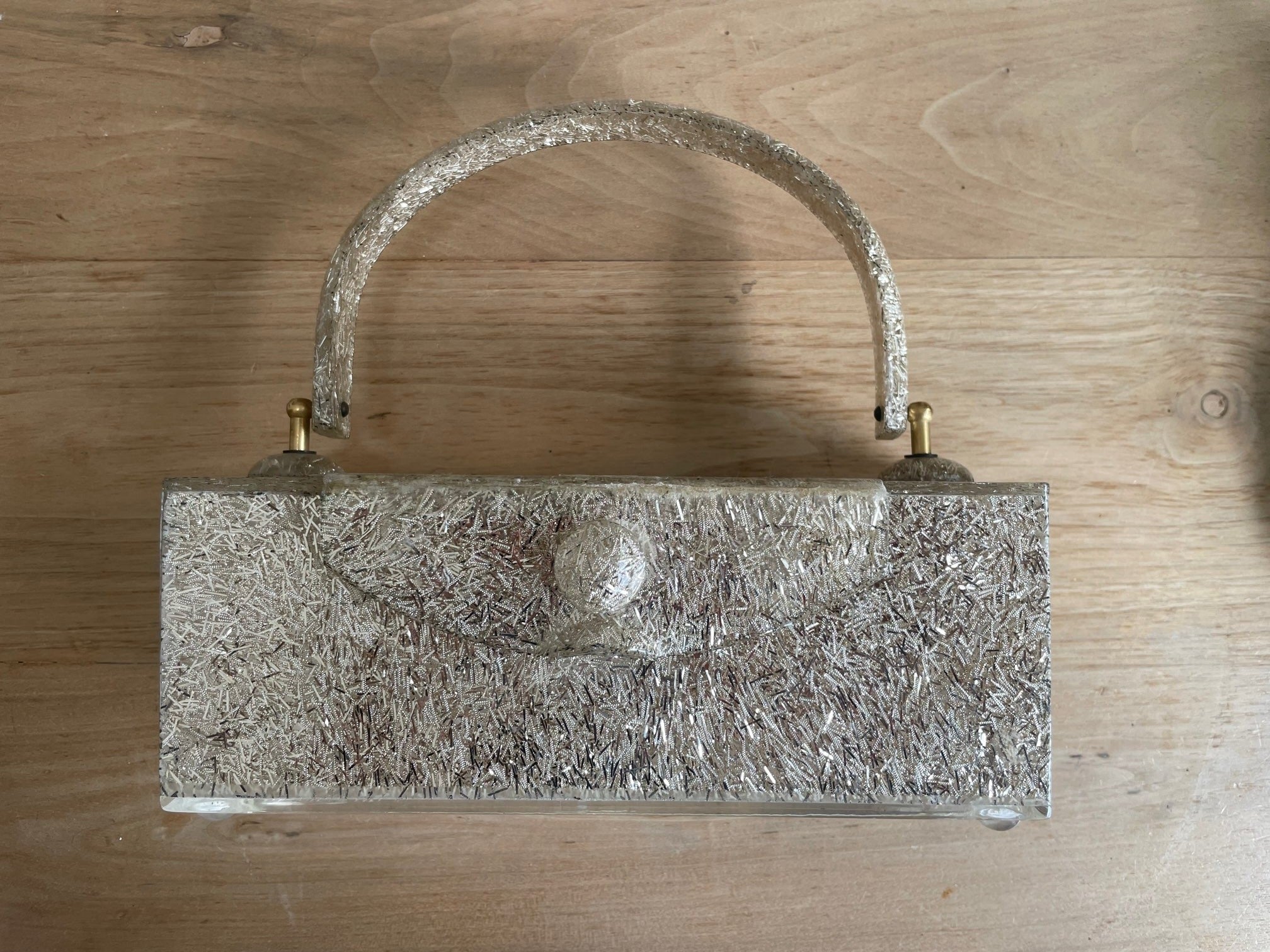 Rare 1950's Lucite Handbag By Llewellyn, New York – Xtabay Vintage